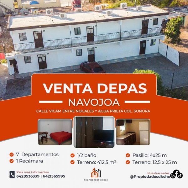 Departamento en Venta en Sonora Navojoa, Sonora