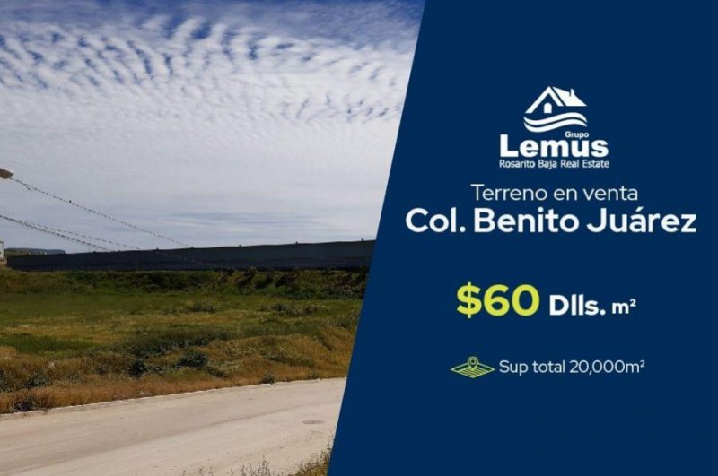 Foto Terreno en Venta en Benito Juárez, Benito Juárez, Baja California - 2 hectareas - U$D 60 - TEV290392 - BienesOnLine