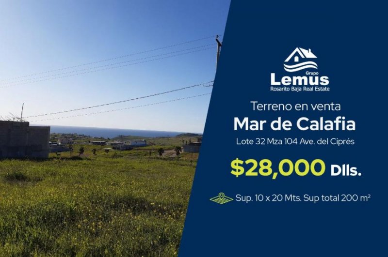 Foto Terreno en Venta en Mar de calafia, Mar de calafia, Baja California - U$D 28.000 - TEV294122 - BienesOnLine